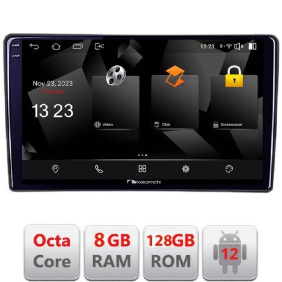 Navigatie Suzuki Splash Opel Agila 2008-2014 Android radio gps internet octa core 8+128 carplay android auto - imagine 3