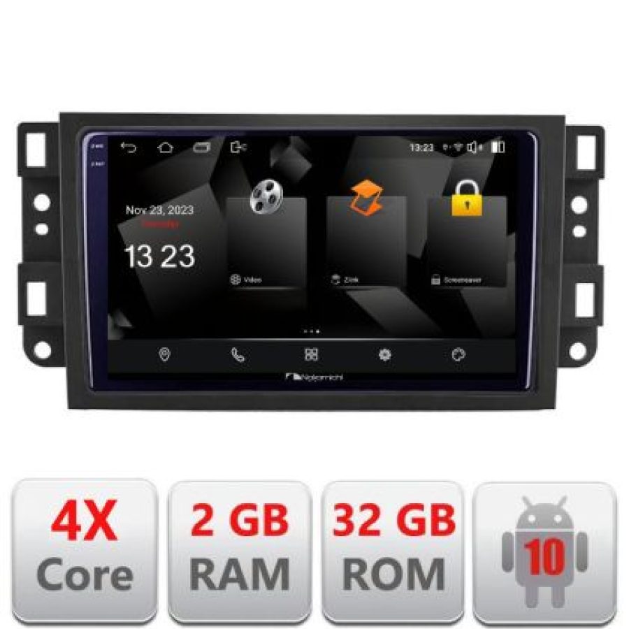 Navigatie Chevrolet Captiva 5230-020 Android Ecran 720P Quad Core 2+32 carplay android auto - imagine 3