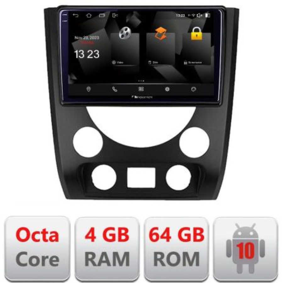 Navigatie Ssangyong rexton 2013-2016 Android Octa Core 720p 4+64 DSP 360 camera carplay android auto - imagine 3