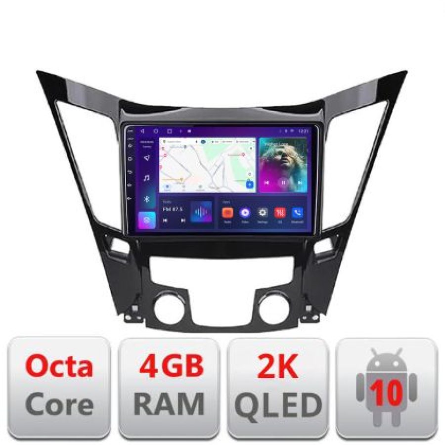 Navigatie HHyundai Sonata 2011-2015 C-259 Android Octa Core Ecran 2K QLED GPS 4G 4+32GB 360 KIT-259+EDT-E409-2K - imagine 6