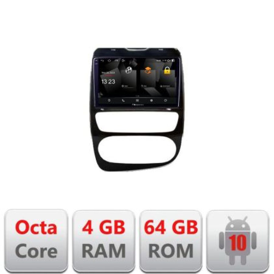 Navigatie Renault Clio 4 V2 5510-468 Android Octa Core 720p 4+64 DSP 360 camera carplay android auto - imagine 3
