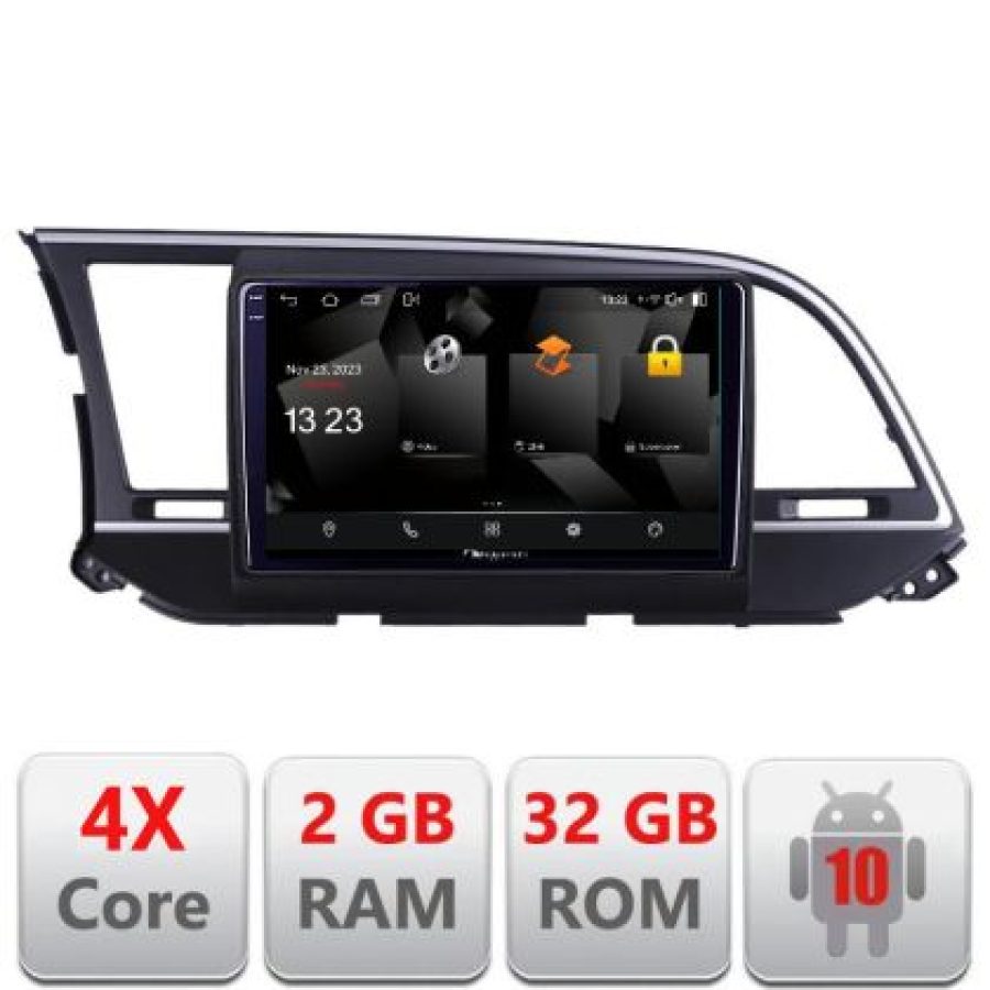 Navigatie HHyundai Elantra 2015-2018 5230-581 Android Ecran 720P Quad Core 2+32 carplay android auto - imagine 3