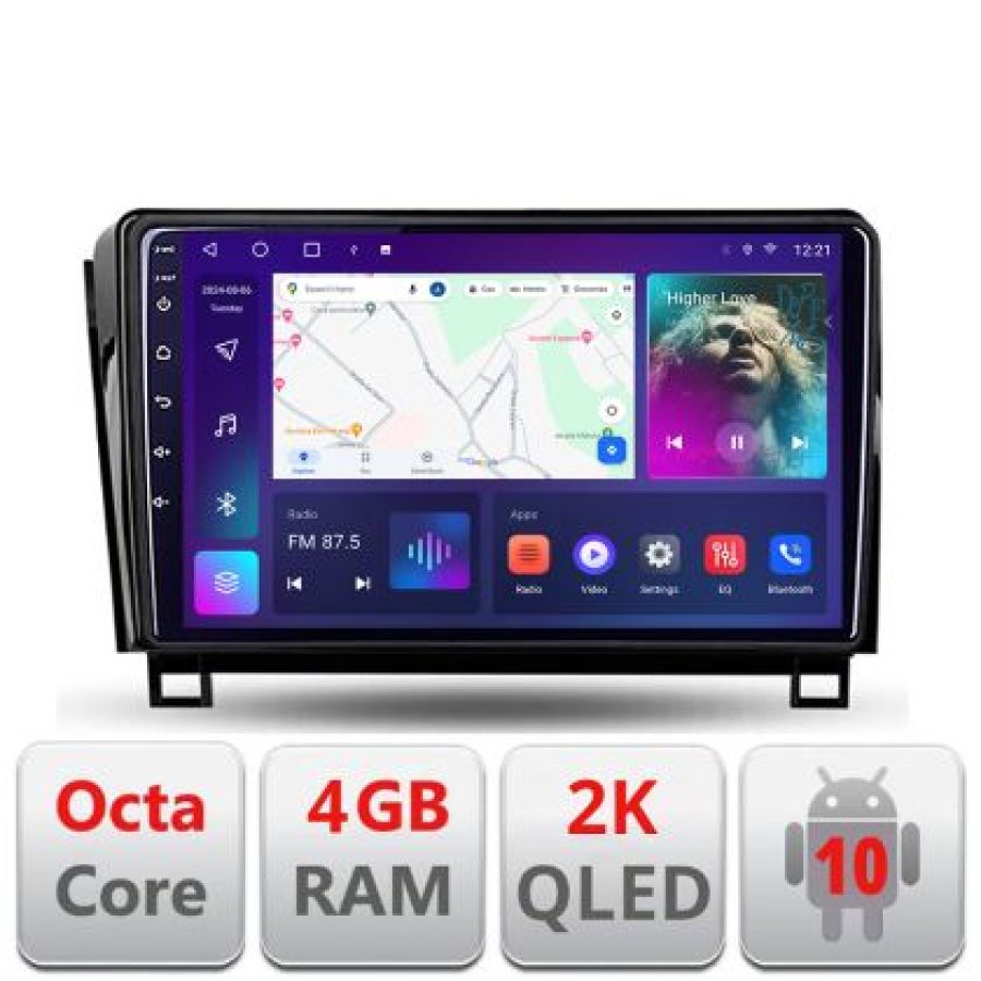 Navigatie Toyota Tundra 2007-2013 Android Octa Core Ecran 2K QLED GPS 4G 4+32GB 360 kit-tundra07+EDT-E409-2K - imagine 4