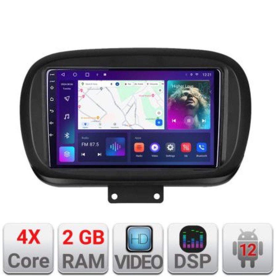 Navigatie Fiat 500 2014- A-539  2+32 GB Android Waze USB Navigatie Internet Youtube Radio - imagine 4
