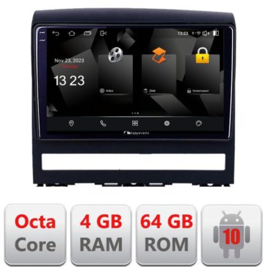 Navigatie Fiat Albea 2009-2014 5510-ALBEA Android Octa Core 720p 4+64 DSP 360 camera carplay android auto - imagine 3