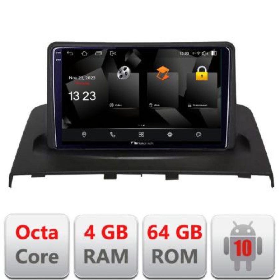 Navigatie Land Rover Freelander 2007-2015 Android Octa Core 720p 4+64 DSP 360 camera carplay android auto - imagine 3