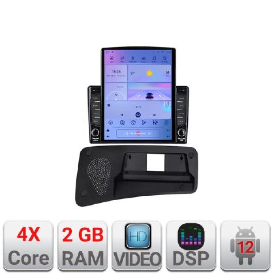 Navigatie Volvo S80 2006-2017 ecran tip TESLA 9.7" cu Android Radio Bluetooth Internet GPS WIFI 2+32 DSP Quad Core - imagine 5