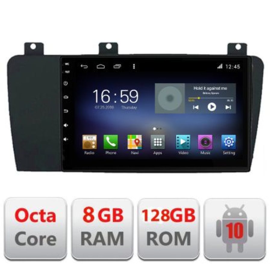 Navigatie Volvo S60 2002-2008 Android radio gps internet Octa Core 8+128GB LTE Kit-s60-02+EDT-E609 - imagine 3