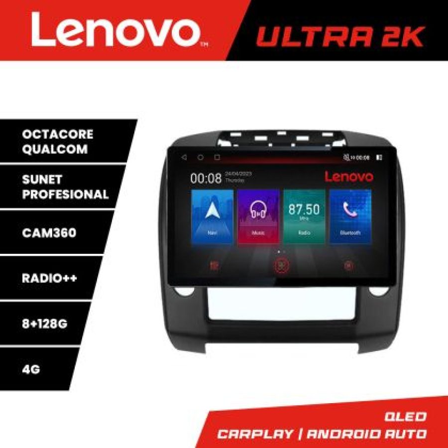 Navigatie Nissan Navara Pathfinder 2005-2010 N-NAV5 ecran 13" 2K 8+128 Android Waze USB Navigatie 4G 360 Toslin - imagine 4