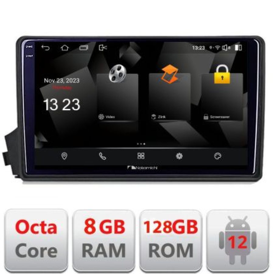 Navigatie Ssangyong Kyron Actyon 5960Pro-158 Android Octa Core Qualcomm 2K Qled 8+128 DTS DSP 360 4G Optical - imagine 3