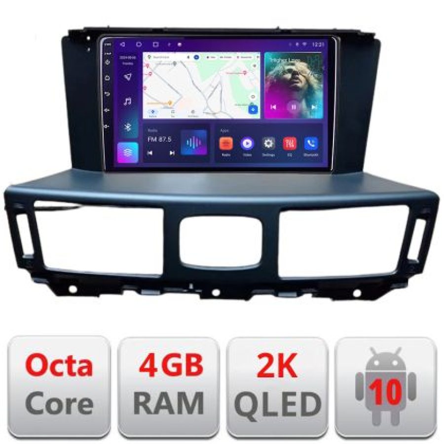 Navigatie Infinity Q70 M37 2012-2019 Android ecran Qled 2K Octa core 4+32 KIT-Q70+EDT-E409-2K - imagine 4