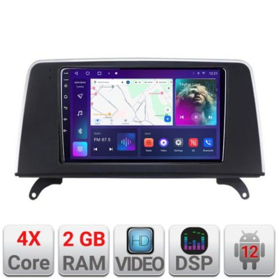 Navigatie BMW X5 X6 2009-2014 CIC  2+32 GB Android Waze USB Navigatie Internet Youtube Radio Kit-x5-cic+EDT-E209 - imagine 4