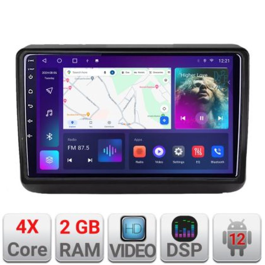 Navigatie Jeep Grand Cherokee 2014-2019 A-JGG  2+32 GB Android Waze USB Navigatie Internet Youtube Radio - imagine 4