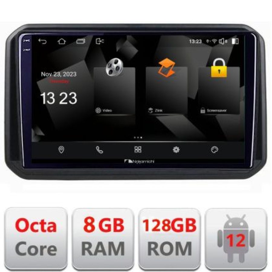 Navigatie Suzuki Ignis 2016- 5960Pro-IGNIS16 Android Octa Core Qualcomm 2K Qled 8+128 DTS DSP 360 4G Optical - imagine 3