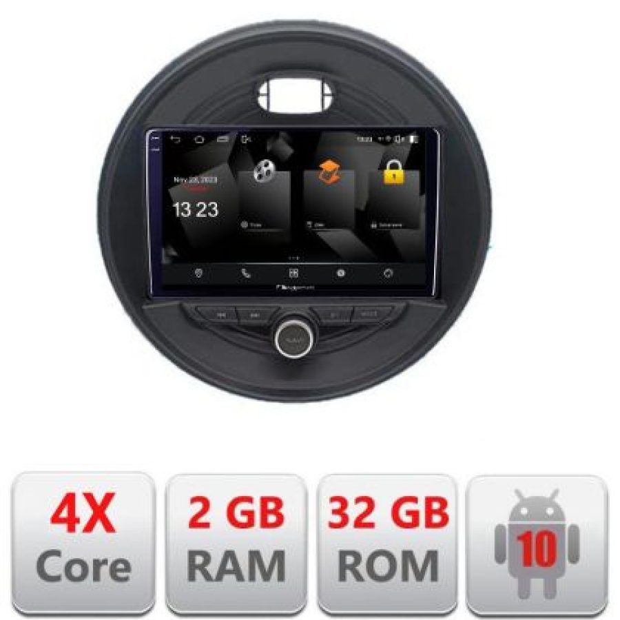 Navigatie Mini 2015-2019 masini fara ecran color de fabrica Android Ecran 720P Quad Core 2+32 carplay android auto - imagine 3