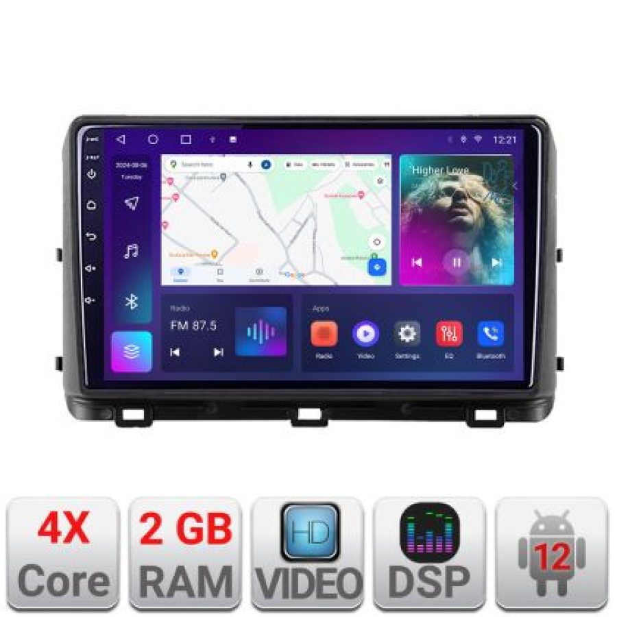 Navigatie Kia Ceed 2020- Android radio gps internet 2GB Ram - imagine 4