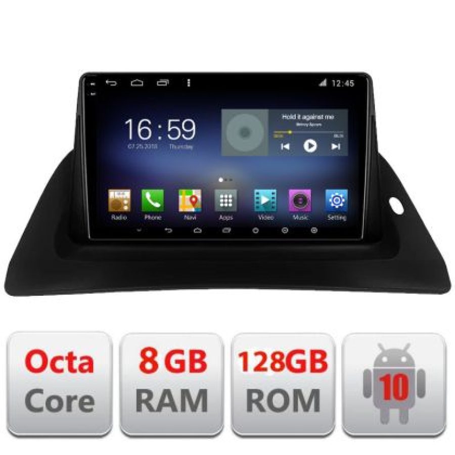 Navigatie Renault Kangoo  Android radio gps internet Octa Core 8+128 LTE kit-Kangoo+EDT-E609 - imagine 3