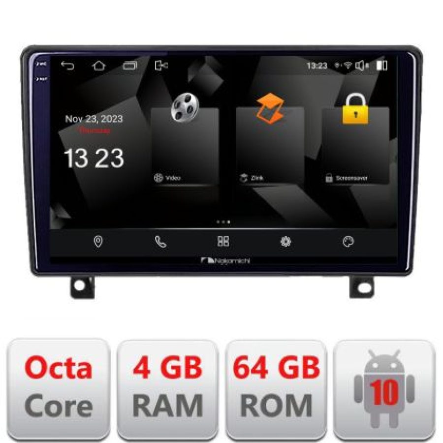 Navigatie Opel Astra H 2006-2015 Android Octa Core 720p 4+64 DSP 360 camera carplay android auto - imagine 3