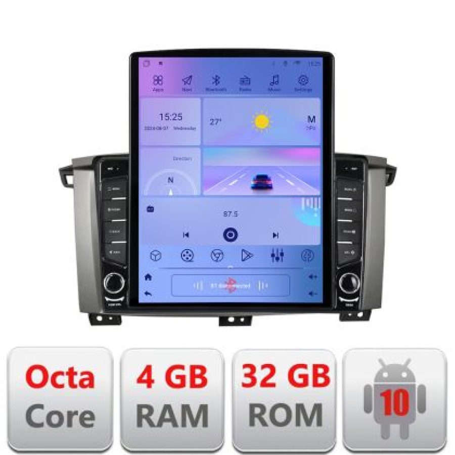 Navigatie Toyota Land Cruiser L100 2002-2006 Android radio gps internet Octa Core 4+64 LTE KIT-L105+EDT-E710 - imagine 5