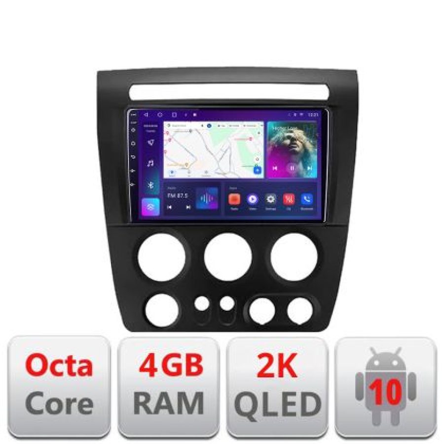 Navigatie Hummer H3 Android Octa Core Ecran 2K QLED GPS 4G 4+32GB 360 KIT-H3+EDT-E409-2K - imagine 4