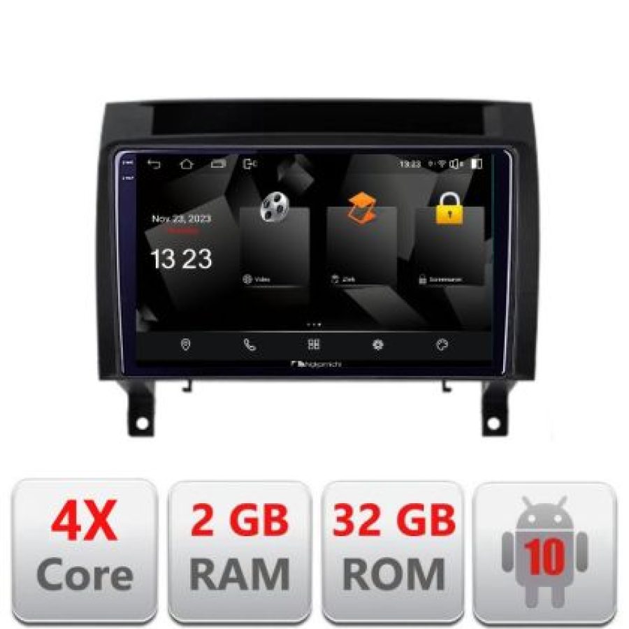 Navigatie Mercedes SLK 2004-2011 5230-SLK Android Ecran 720P Quad Core 2+32 carplay android auto - imagine 3