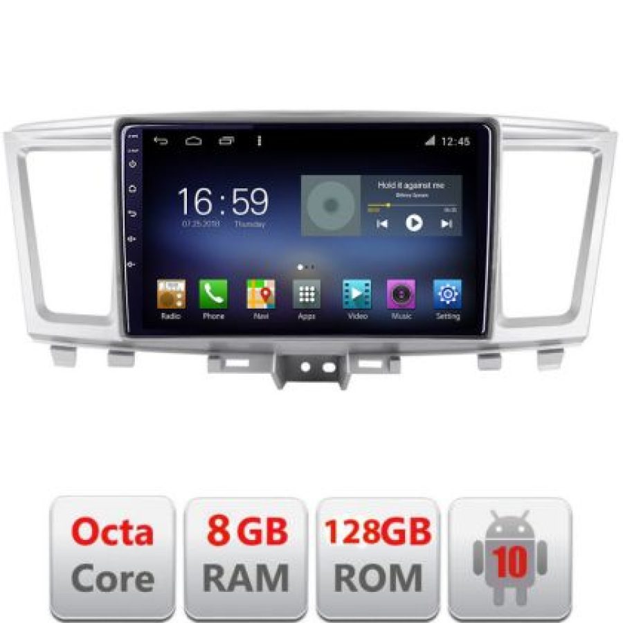 Navigatie Infinity QX60 2014-2020 Android radio gps internet Octa Core 8+128 LTE KIT-qx60+EDT-E609 - imagine 3