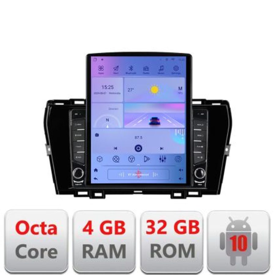 Navigatie Ssang Young Tivoli 2020- G-TIVOLI ecran tip TESLA 9.7" cu Android Radio Bluetooth Internet GPS WIFI 4+32GB D - imagine 5