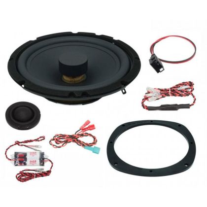 KIT Sistem component dedicat Mercedes Sprinter x-fit 110w perfect fit pe 2 căi crossover plug'n'play Audio System German Sound - imagine 3
