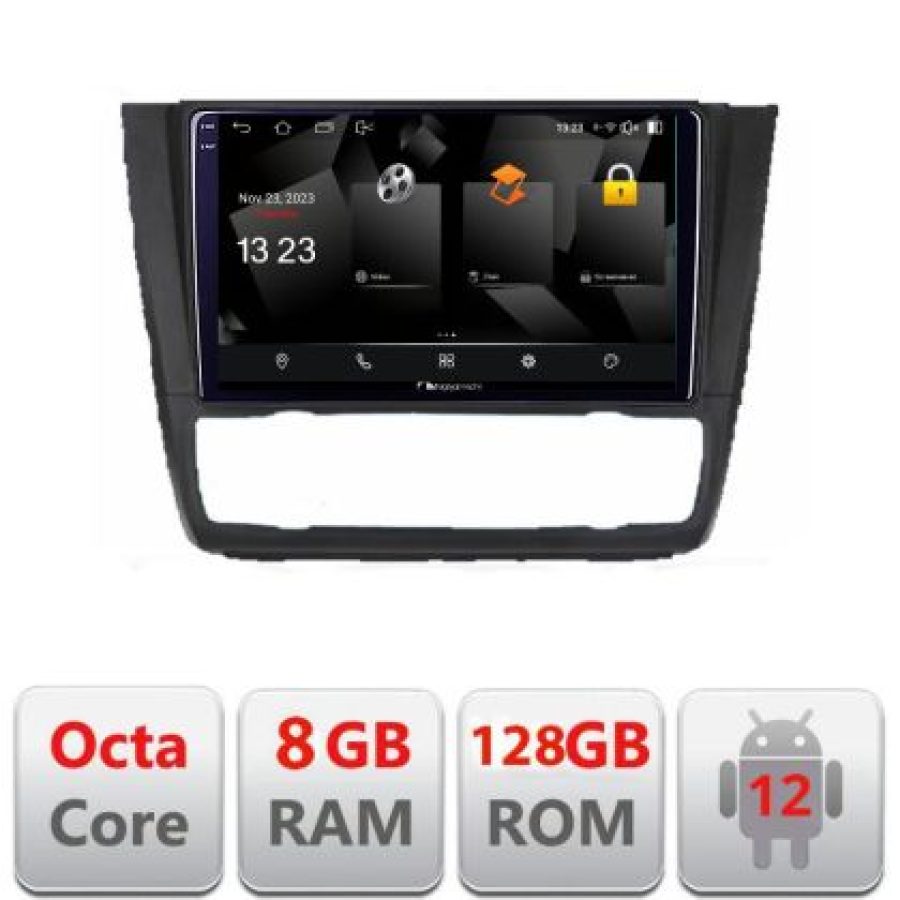 Navigatie BMW Seria 1 E87 5960Pro-BMW117 Android Octa Core Qualcomm 2K Qled 8+128 DTS DSP 360 4G Optical - imagine 3