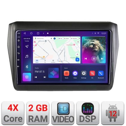 Navigatie Suzuki Swift 2017- A-2179 2+32 GB Android Waze USB Navigatie Internet Youtube Radio - imagine 4