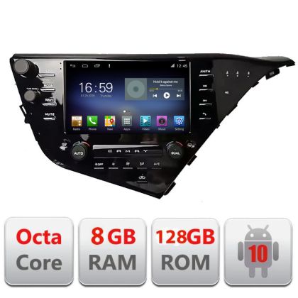 Navigatie Toyota Camry 2017-2021 V2 Android radio gps internet Octa Core 8+128 LTE kit-camry-2018-plus+EDT-E609 - imagine 3