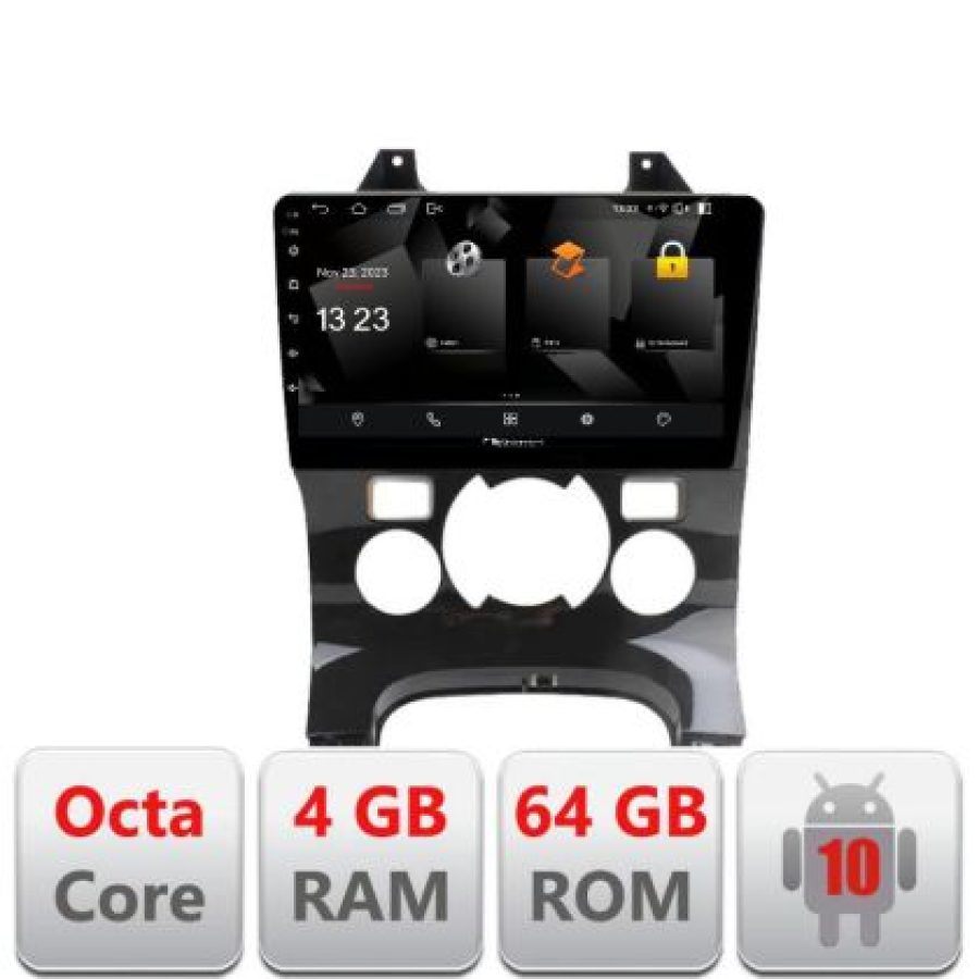 Navigatie Peugeot 3008 Quad Core 5510-323 Android Octa Core 720p 4+64 DSP 360 camera carplay android auto - imagine 3