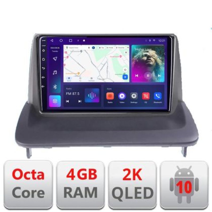 Navigatie Volvo C40 C30 S40 C70 V50 C-C40 Android Octa Core Ecran 2K QLED GPS 4G 4+32GB 360 KIT-C40+EDT-E409-2K - imagine 4