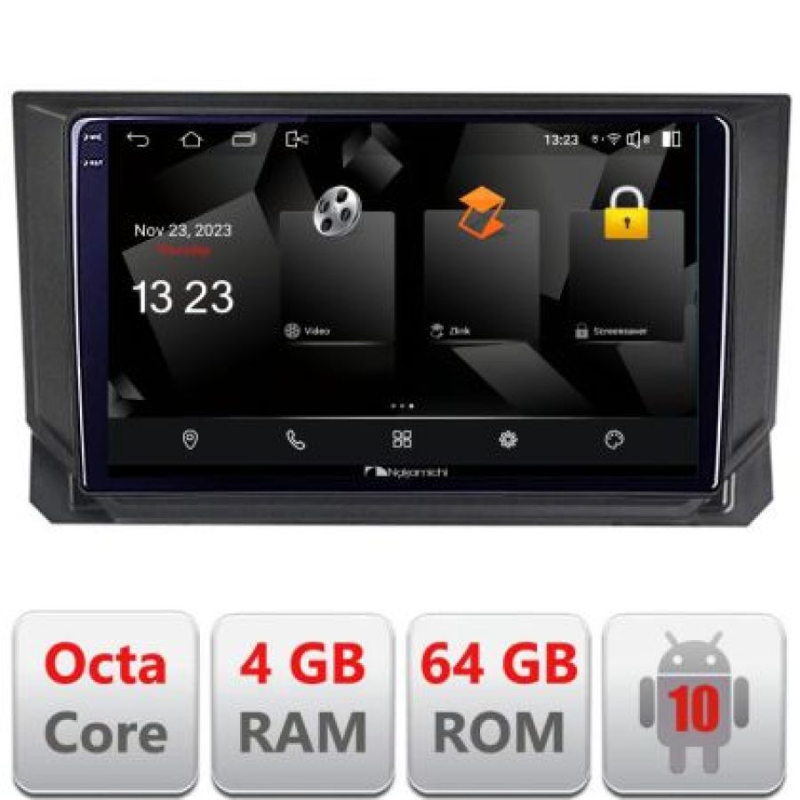 Navigatie Seat Ibiza 2017- 5510-IBZ Android Octa Core 720p 4+64 DSP 360 camera carplay android auto - imagine 3