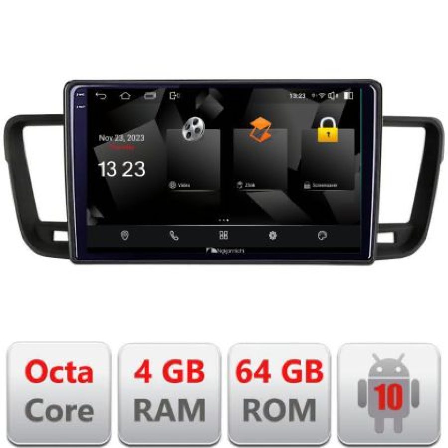 Navigatie Peugeot 508 5510-5637 Android Octa Core 720p 4+64 DSP 360 camera carplay android auto - imagine 3