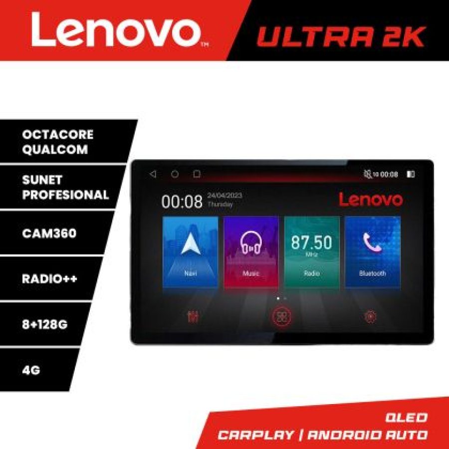 Navigatie Chevrolet Captiva N-020 ecran 13" 2K 8+128 Android Waze USB Navigatie 4G 360 Toslink Youtube Radio KI - imagine 4