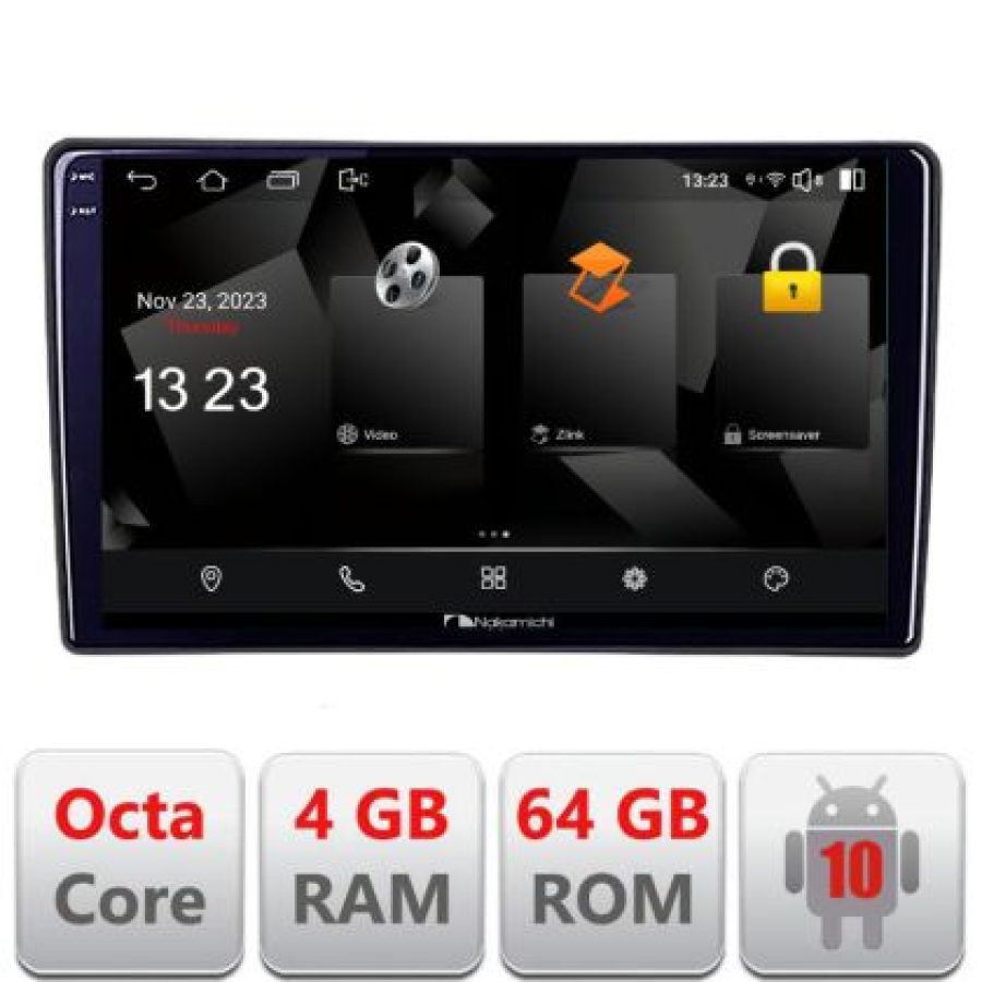 Navigatie Peugeot 308 2013-2017 5510-308 Android Octa Core 720p 4+64 DSP 360 camera carplay android auto - imagine 3