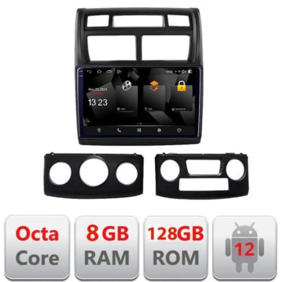 Navigatie Kia Sportage 2007-2013 5960Pro-023 Android Octa Core Qualcomm 2K Qled 8+128 DTS DSP 360 4G Optical - imagine 3