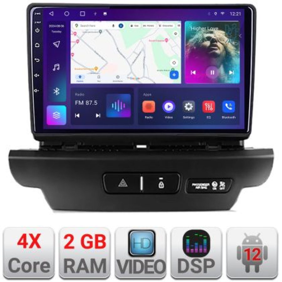 Navigatie Kia Ceed 2018-2020 Android radio gps internet 2+32 KIT-ceed18+EDT-E209 - imagine 4