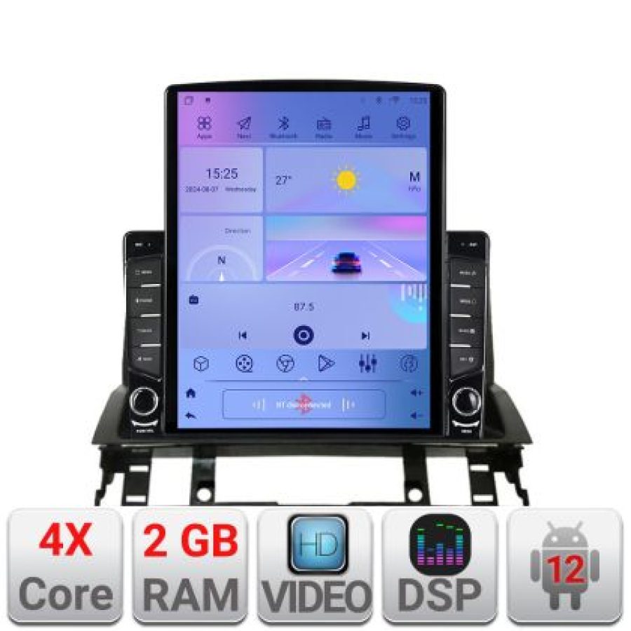 Navigatie Mazda 6 2004-2008 K-MZD6 ecran tip TESLA 9.7" cu Android Radio Bluetooth Internet GPS WIFI 2+32 DSP Quad Cor - imagine 5