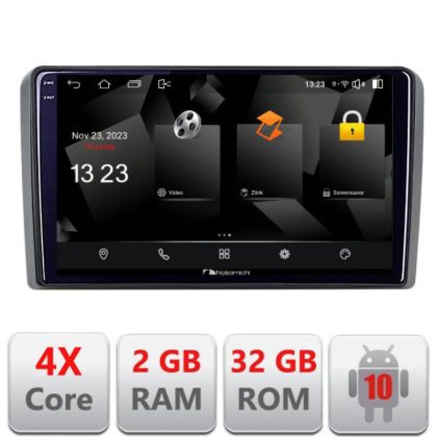 Navigatie Iveco Daily 2007-2014 5230-DAILY Android Ecran 720P Quad Core 2+32 carplay android auto - imagine 3