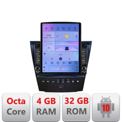 Navigatie Lexus GS-04 2004-2011 G- GS-04 ecran tip TESLA 9.7" cu Android Radio Bluetooth Internet GPS WIFI 4+32GB DS - imagine 5
