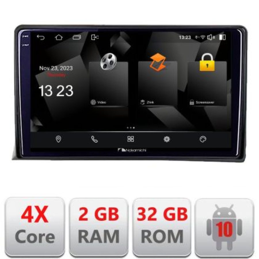 Navigatie VW multivan 2003-2015 5230-MULTIVAN Android Ecran 720P Quad Core 2+32 carplay android auto - imagine 3