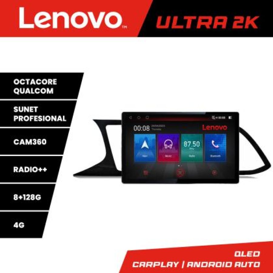Navigatie Seat Leon MIB Quad Core N-306 ecran 13" 2K 8+128 Android Waze USB Navigatie 4G 360 Toslink Youtube R - imagine 4