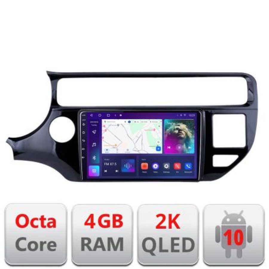 Navigatie Kia Rio C-504 Android Octa Core Ecran 2K QLED GPS 4G 4+32GB 360 KIT-504+EDT-E409-2K - imagine 4
