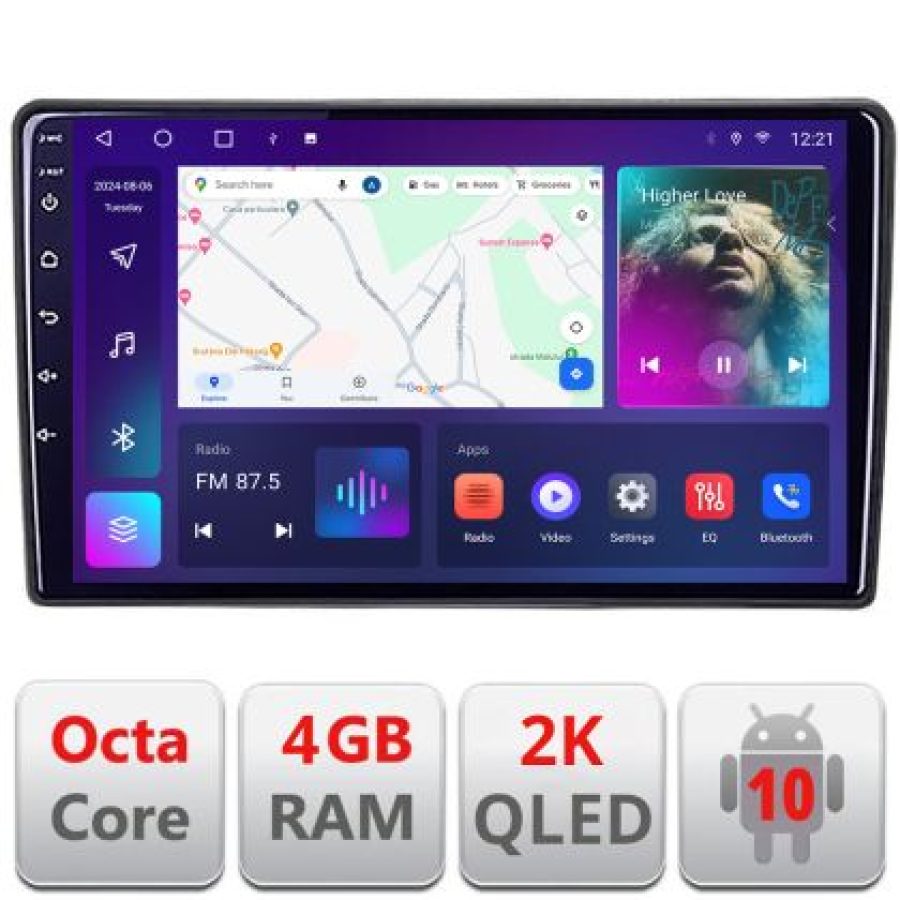 Navigatie Kia Ceed 2010-2012 Android ecran Qled 2K Octa core 4+32 KIT-Ceed10+EDT-E409-2K - imagine 4