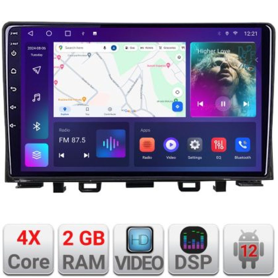 Navigatie Kia Rio 2019- Android radio gps internet 2+32 kit-rio-2020-+EDT-E209 - imagine 4