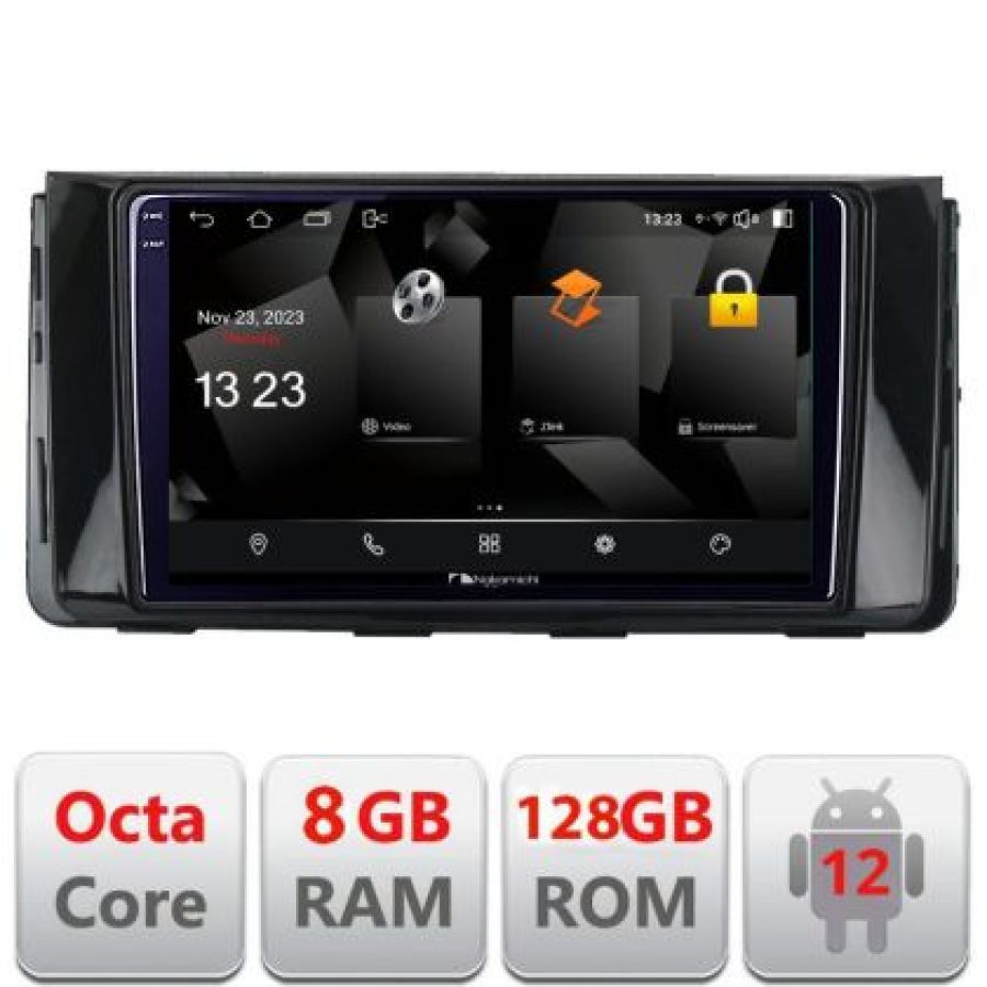 Navigatie HHyundai H350 2016- Android Octa Core Qualcomm 2K Qled 8+128 DTS DSP 360 4G Optical - imagine 3