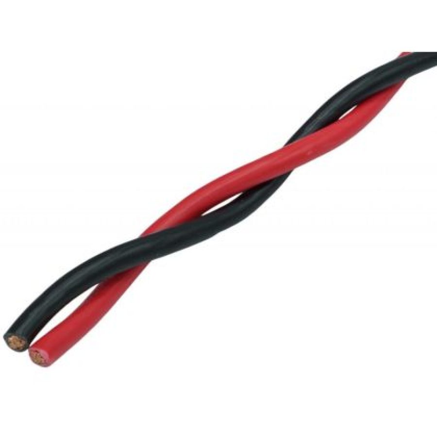 Cablu de difuzor răsucit 2x 4,0 mm²x1m Audio System Z-TSC 4.0BK/RD - imagine 7