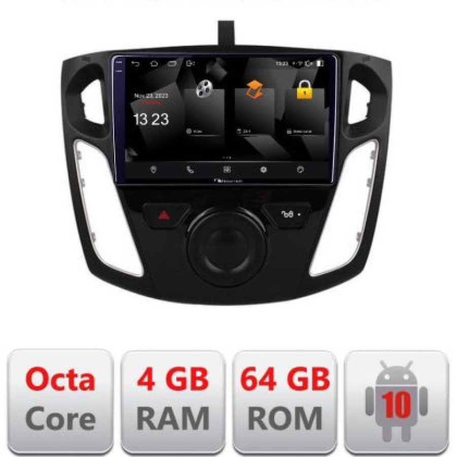Navigatie Ford Focus 3 5510-150 Android Octa Core 720p 4+64 DSP 360 camera carplay android auto - imagine 3